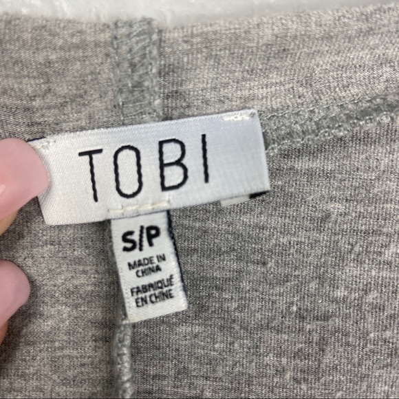 Tobi Brand Open Front Pullover Hoodie Sweater - Picture 4 of 6